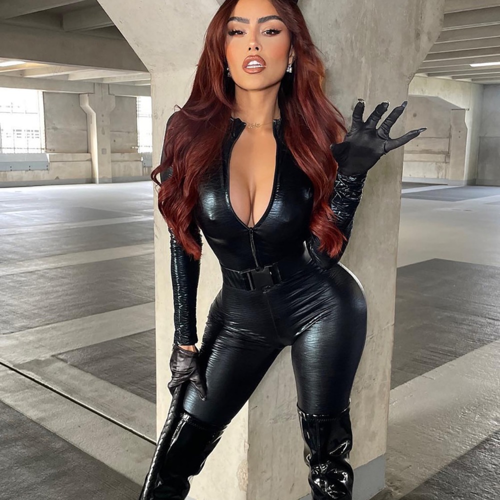 Cat woman 5 piece costume set
